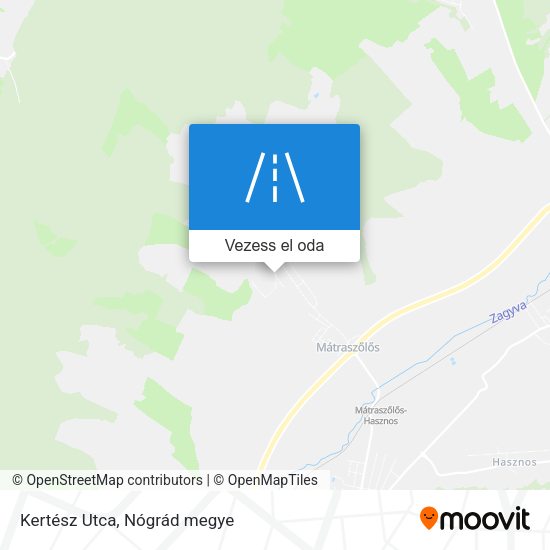 Kertész Utca térkép