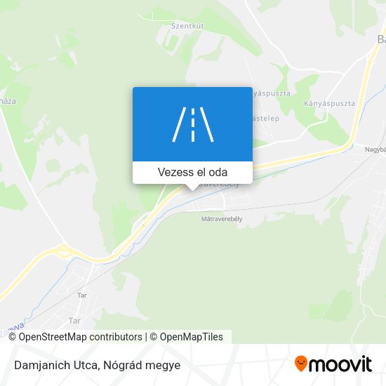 Damjanich Utca térkép