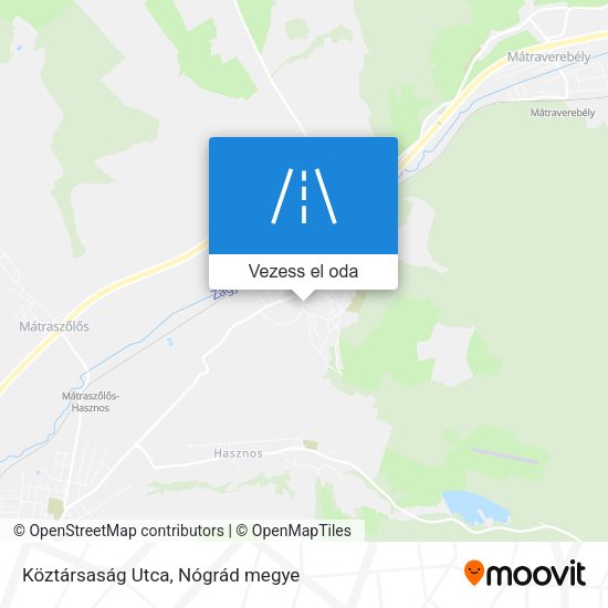 Köztársaság Utca térkép