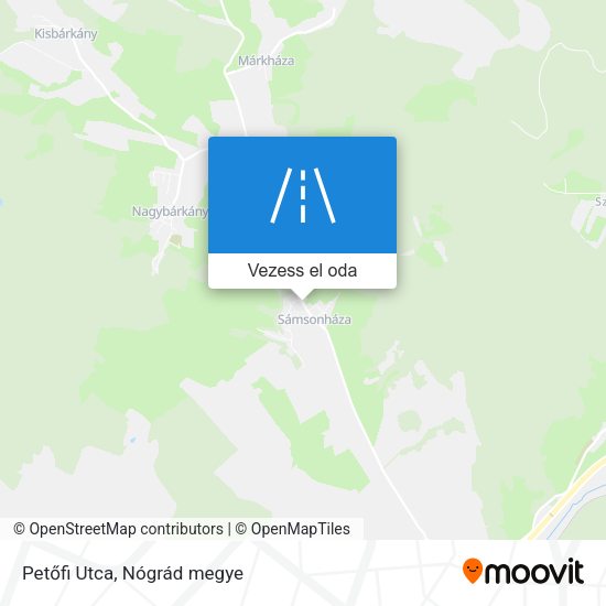 Petőfi Utca térkép
