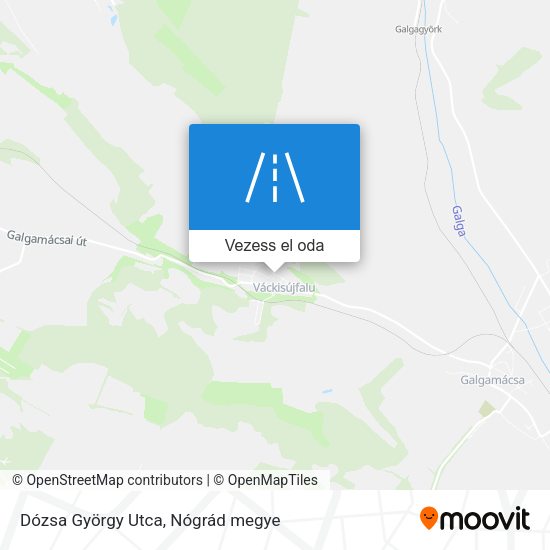 Dózsa György Utca térkép