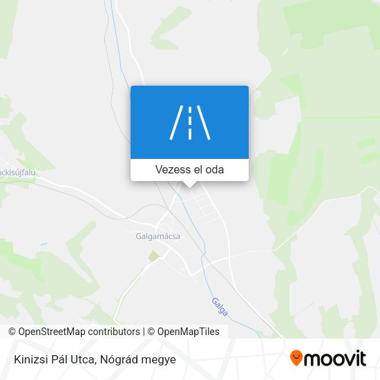Kinizsi Pál Utca térkép