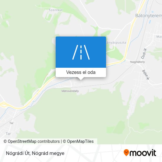 Nógrádi Út térkép