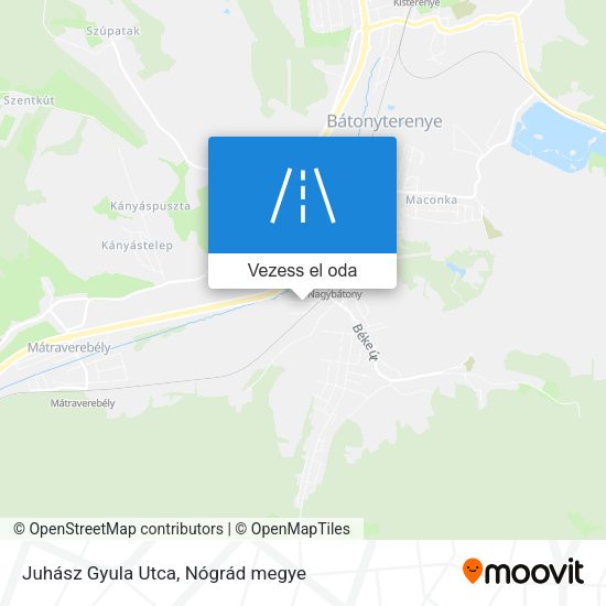 Juhász Gyula Utca térkép
