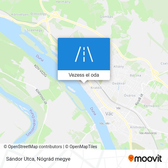 Sándor Utca térkép