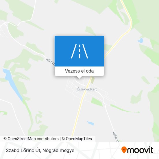 Szabó Lőrinc Út térkép