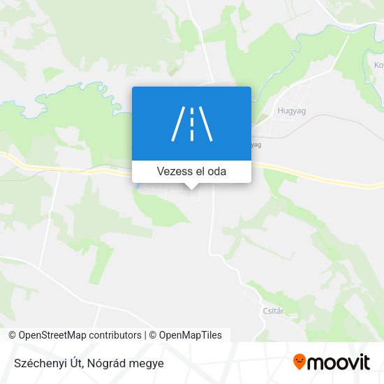 Széchenyi Út térkép