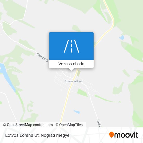 Eötvös Loránd Út térkép