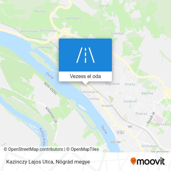 Kazinczy Lajos Utca térkép