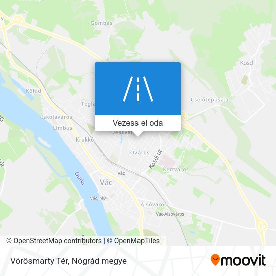 Vörösmarty Tér térkép
