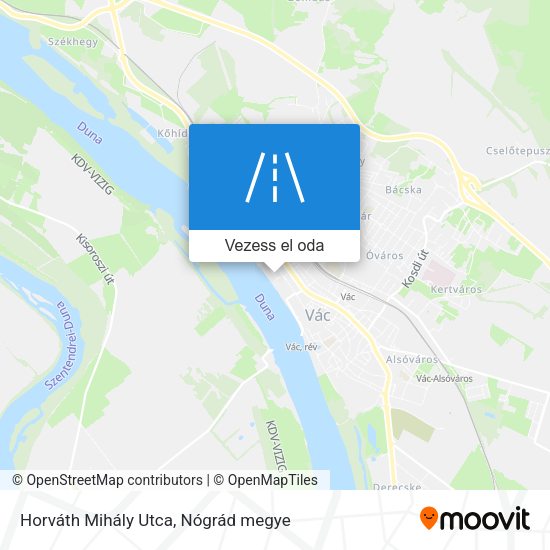 Horváth Mihály Utca térkép