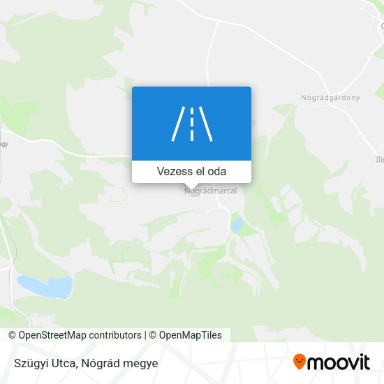 Szügyi Utca térkép
