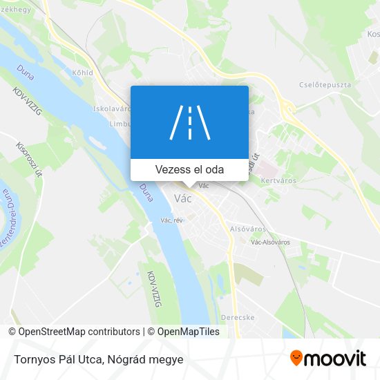 Tornyos Pál Utca térkép