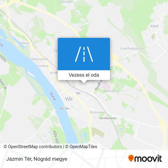 Jázmin Tér térkép
