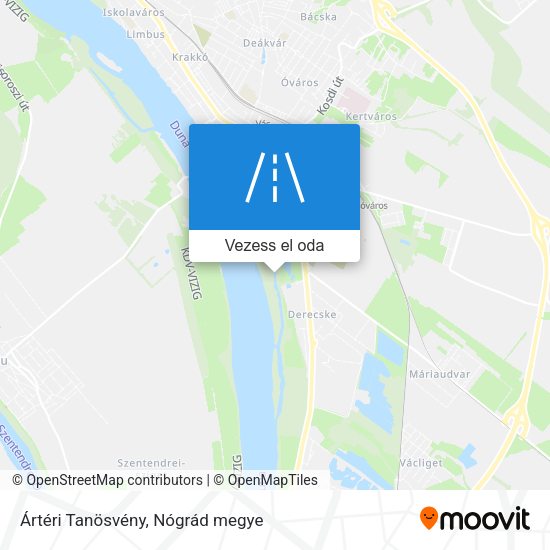 Ártéri Tanösvény térkép