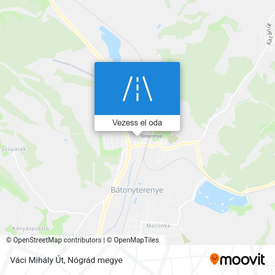 Váci Mihály Út térkép