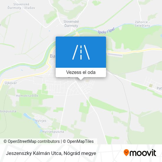 Jeszenszky Kálmán Utca térkép