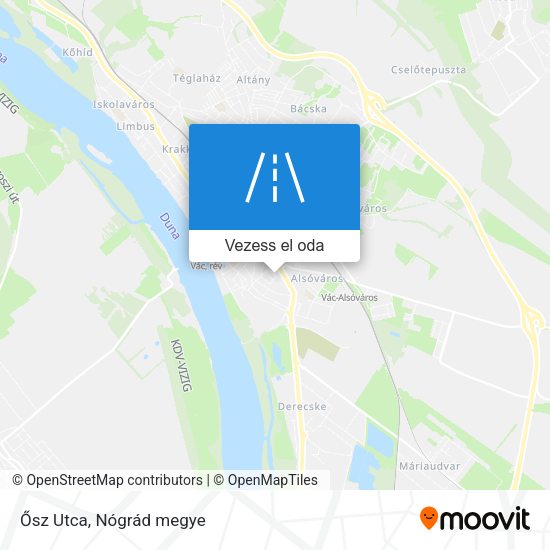 Ősz Utca térkép