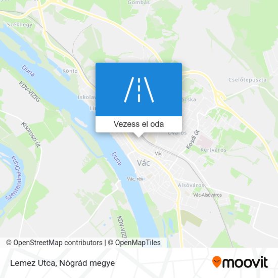 Lemez Utca térkép