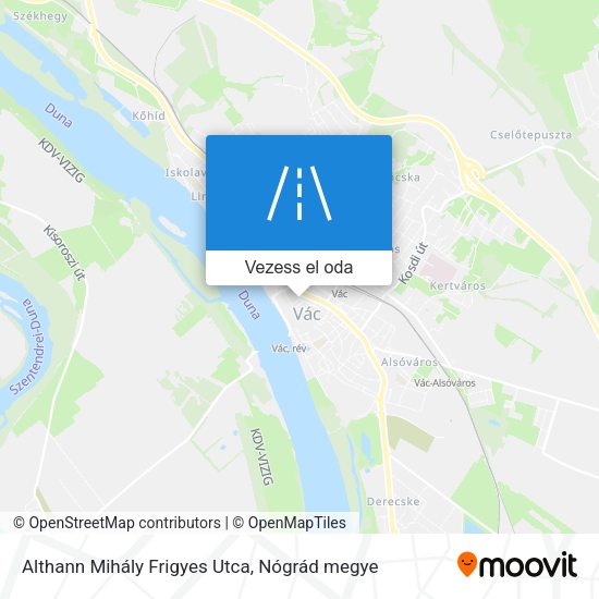 Althann Mihály Frigyes Utca térkép