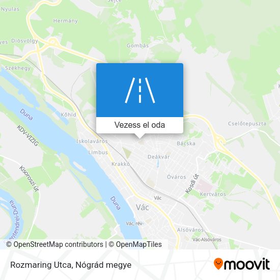 Rozmaring Utca térkép