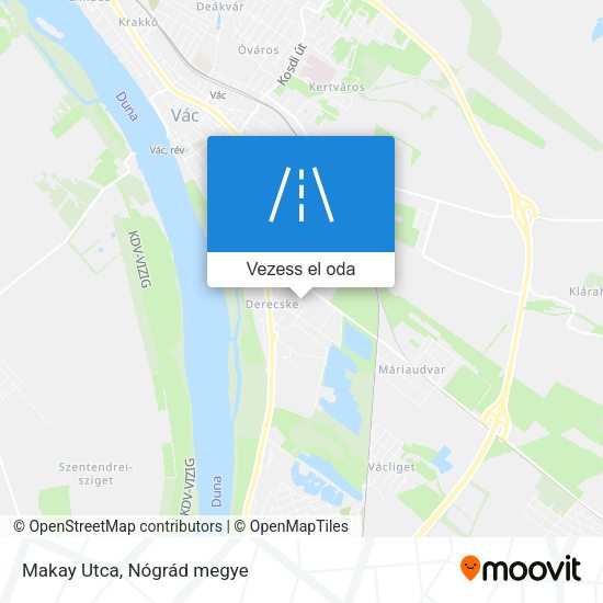 Makay Utca térkép