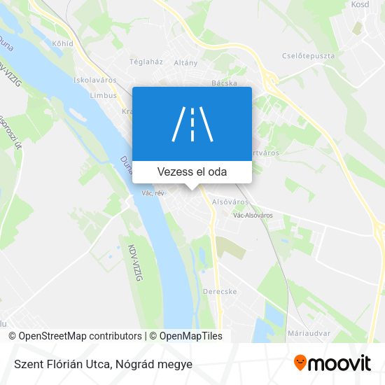Szent Flórián Utca térkép