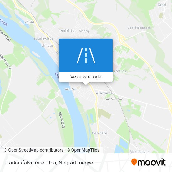 Farkasfalvi Imre Utca térkép