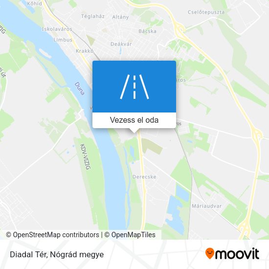 Diadal Tér térkép