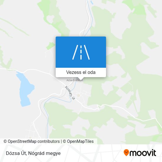 Dózsa Út térkép