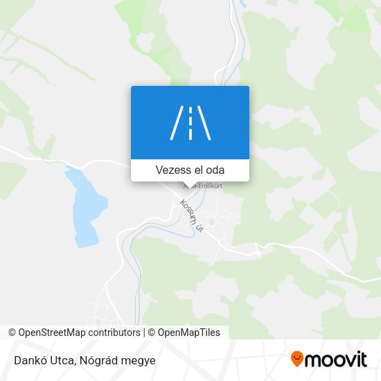 Dankó Utca térkép