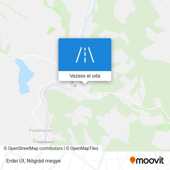 Erdei Út térkép