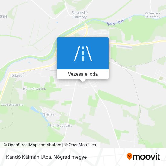 Kandó Kálmán Utca térkép