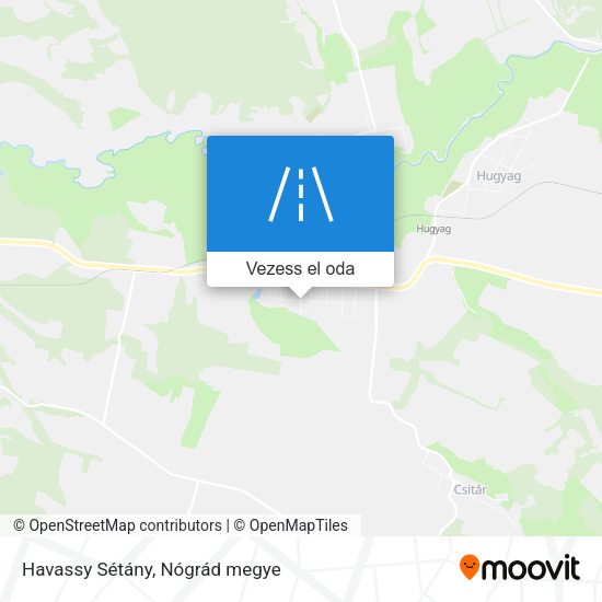 Havassy Sétány térkép