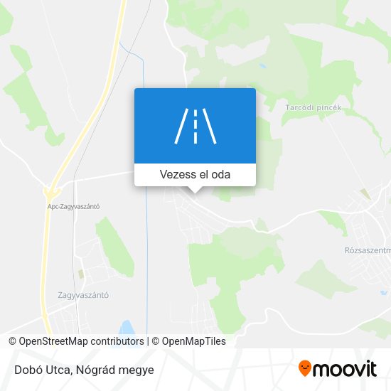 Dobó Utca térkép