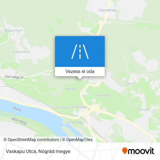 Vaskapu Utca térkép