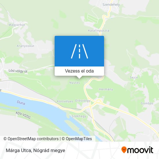 Márga Utca térkép