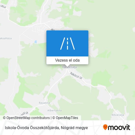 Iskola-Óvoda Összekötőjárda térkép