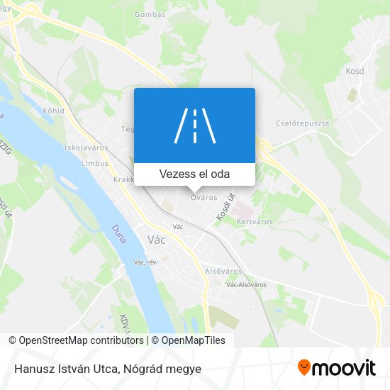 Hanusz István Utca térkép