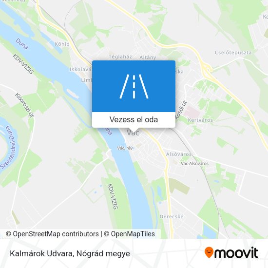 Kalmárok Udvara térkép