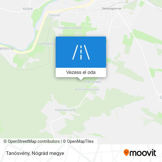 Tanösvény térkép