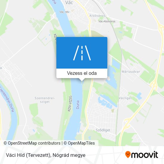 Váci Híd (Tervezett) térkép
