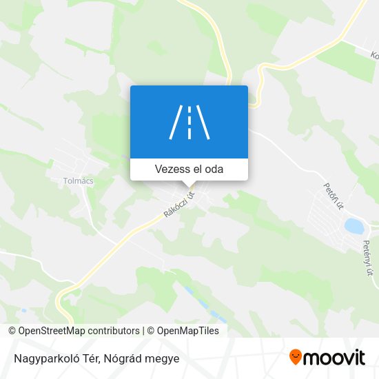 Nagyparkoló Tér térkép