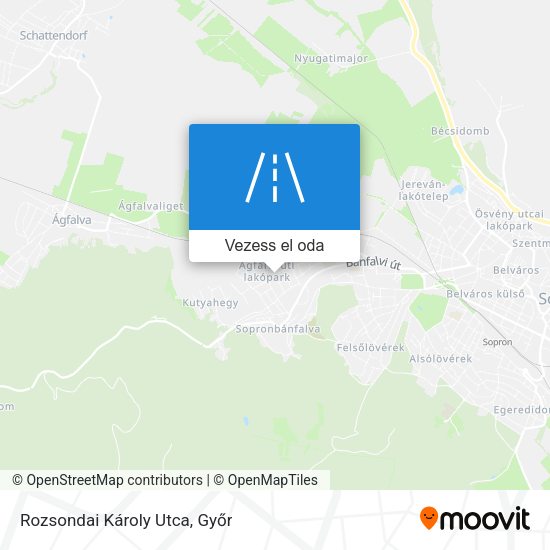Rozsondai Károly Utca térkép