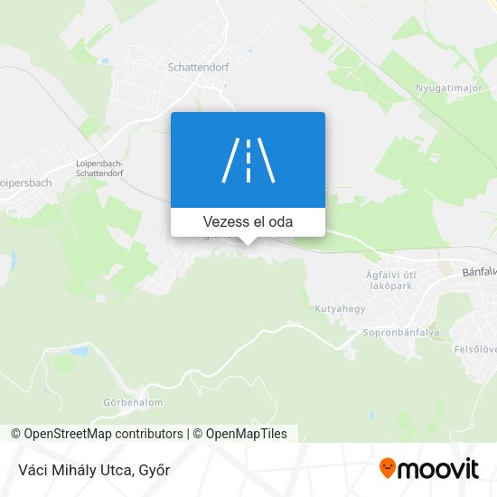 Váci Mihály Utca térkép