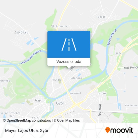Mayer Lajos Utca térkép