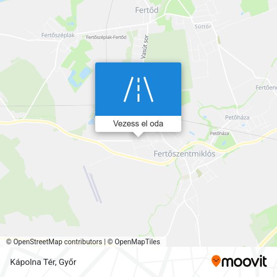 Kápolna Tér térkép