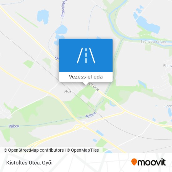Kistöltés Utca térkép