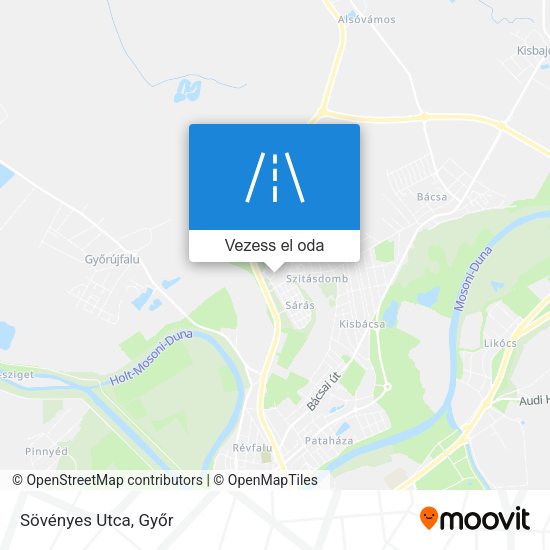Sövényes Utca térkép