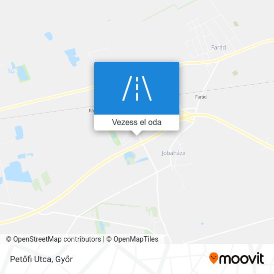 Petőfi Utca térkép